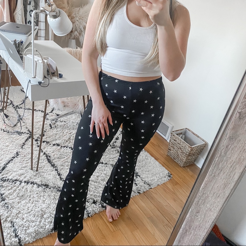 Nasty gal star bell bottom pants